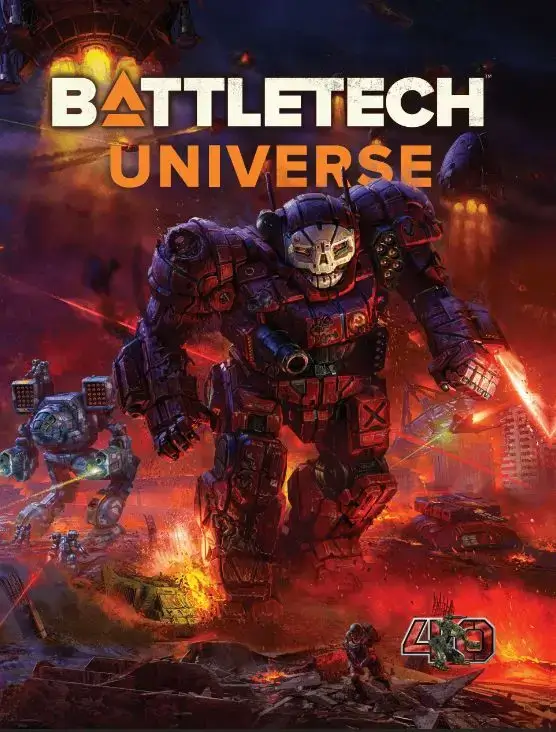Cover of the BattleTech Universe book